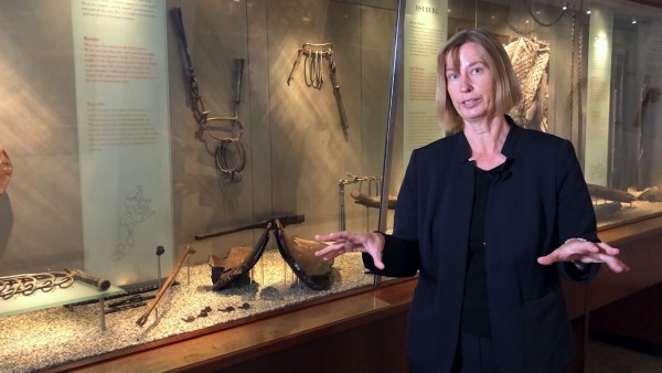 Viking Ship Museum: Viking Wood Carvings and Tapestries