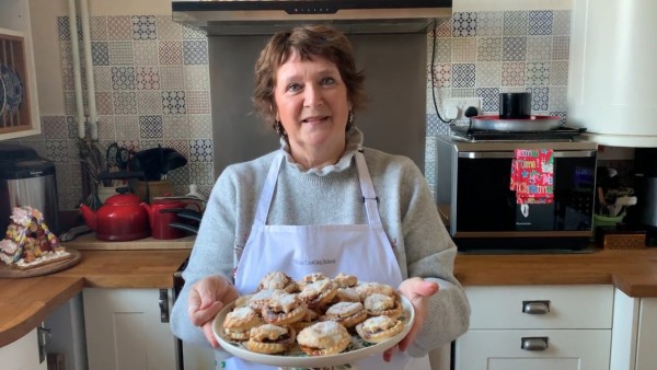 Christmas Cooking with writer Karen S. Burns-Booth