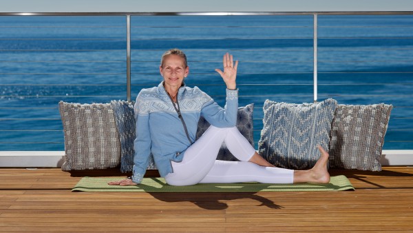 Yoga: Gentle stretches with Mona Therese