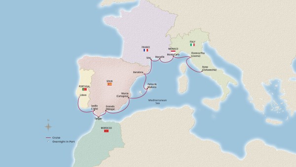 Spain, Portugal & the Mediterranean