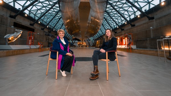 Visit the historic Cutty Sark with Anne Diamond & Louise Macfarlane