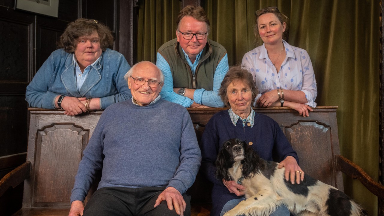 Anne Diamond interviews George and Caroline Lowsley-Williams of Chavenage House)