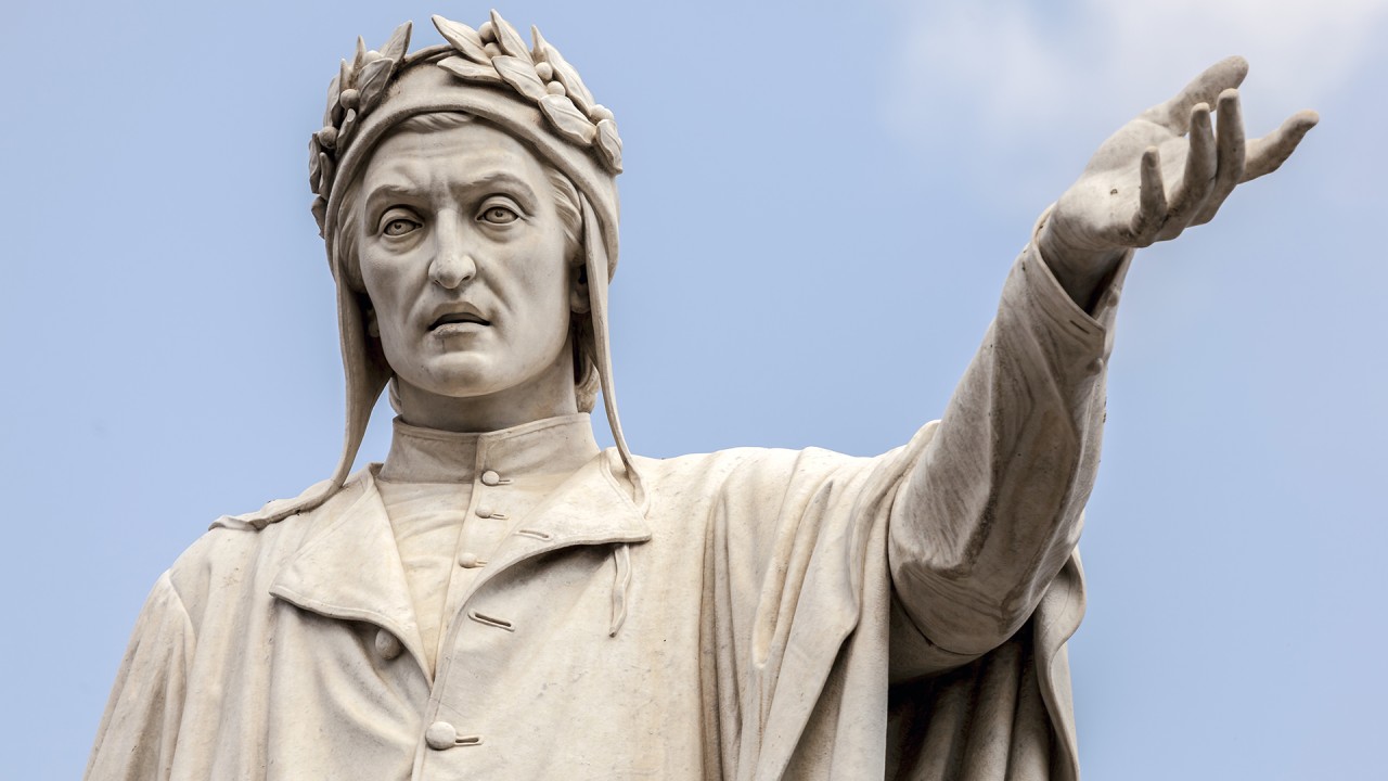 Deepen your appreciation of Italian poet Dante Alighieri with Professor Riccardo Bruscagli)