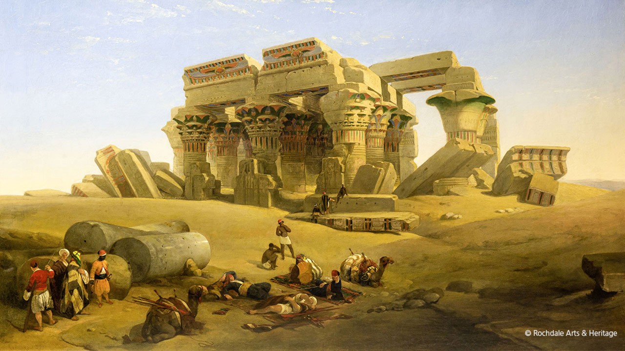 Anne Diamond uncovers the enduring appeal of Egyptian art and design with Ghislaine Wood)