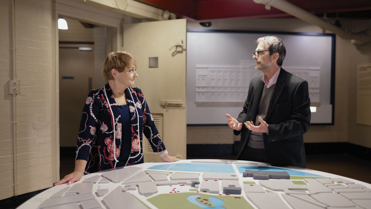 Visit the Churchill War Rooms in London with Anne Diamond)